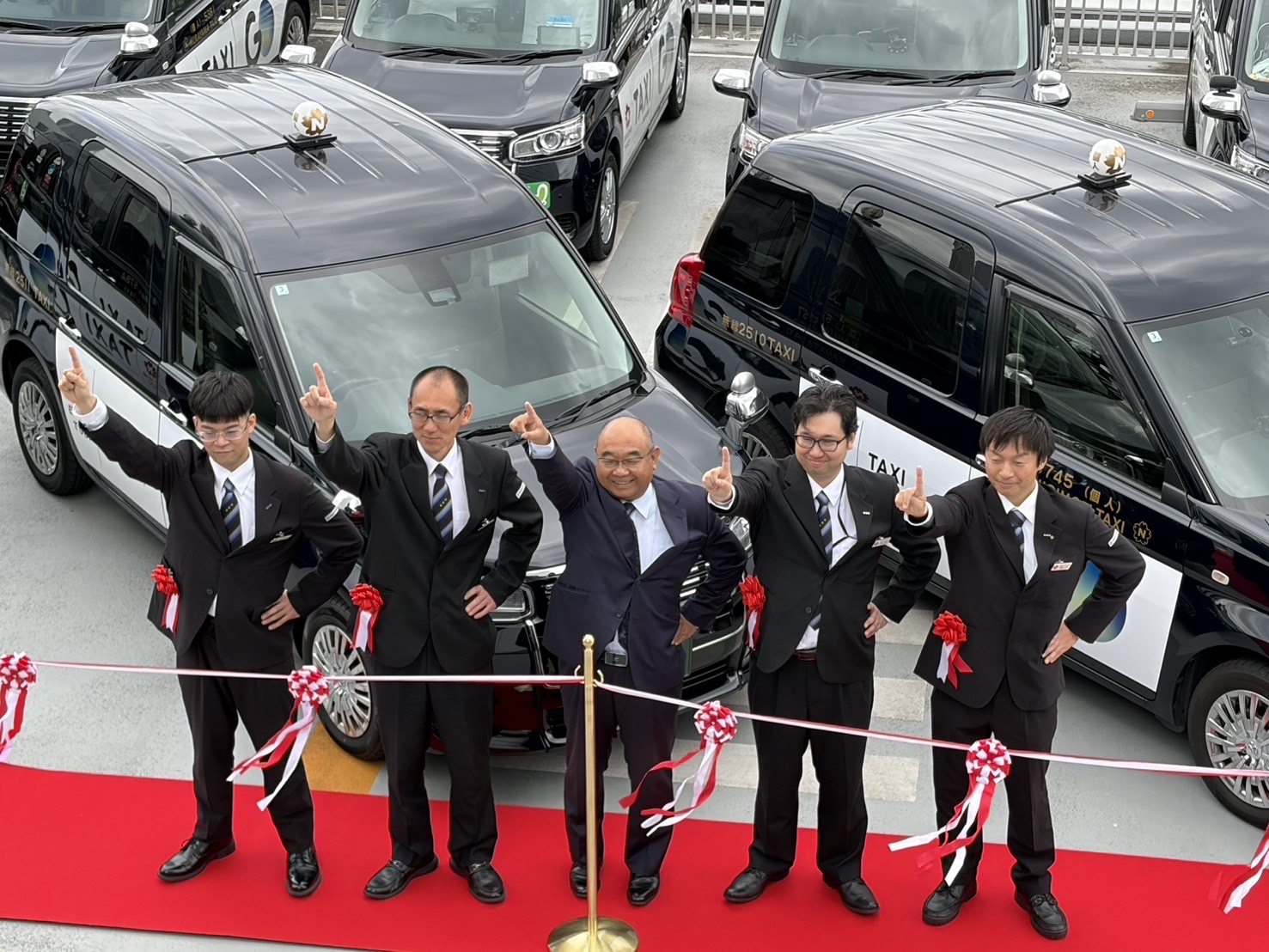 タクシー出発式3